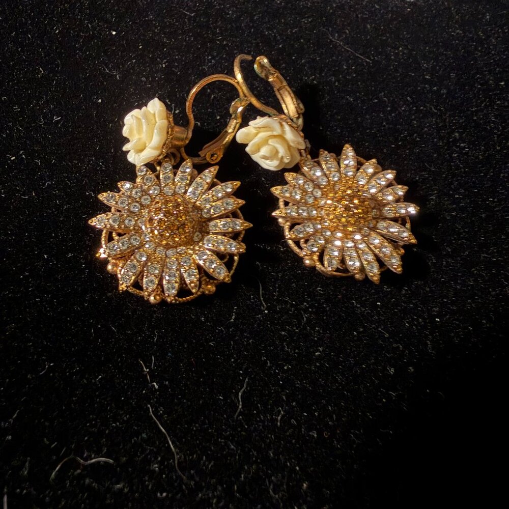 Dolce & Gabbana Crystal Earrings